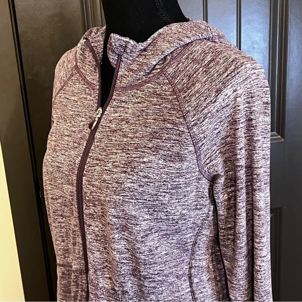 ☀️Serene Tangerine Plum Zip Up Jacket Small - Picture 5 of 10